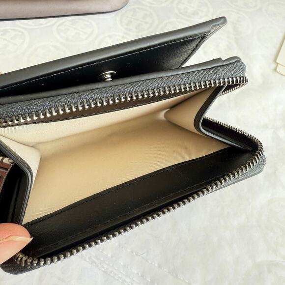 Tory Burch Emerson Dome Satchel 153467 & Emerson Mini Wallet 153359 - Picture 14 of 16